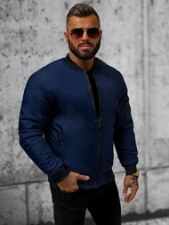 Moška jakna mornarsko modra OZONEE JS/AK95Z