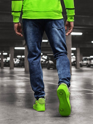 Moške hlače jogger modre OZONEE JS/KK1061