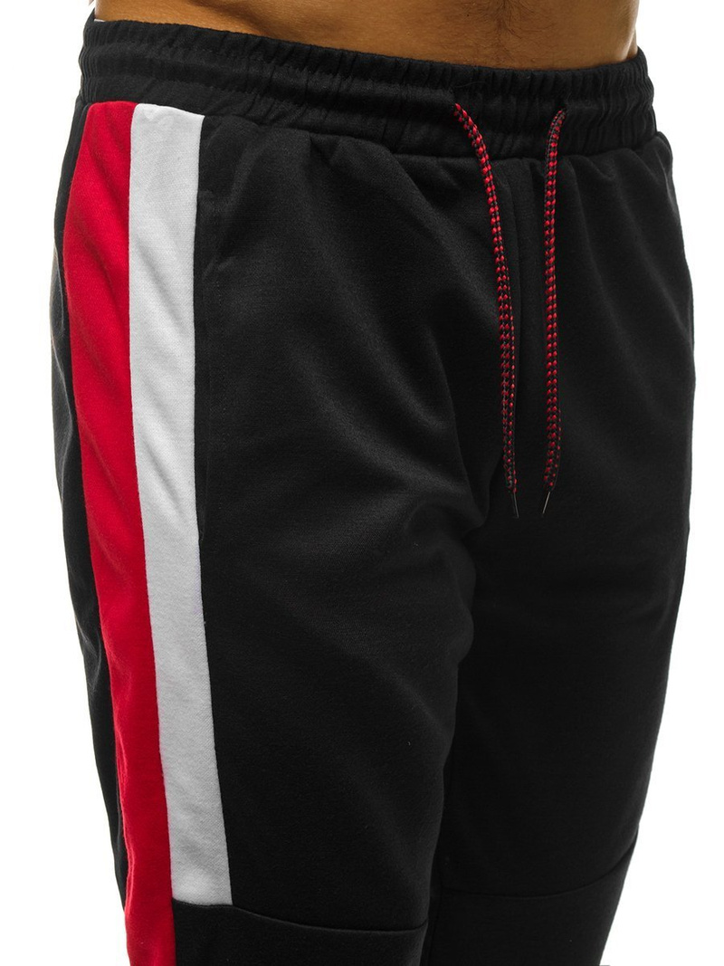 Moške športne hlače črne OZONEE JS/JZ11023