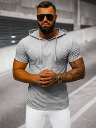 Moška navadna majica siva OZONEE JS/8T89/2