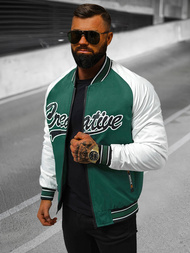 Moška prehodna jakna zelena OZONEE JS/84M3011/238