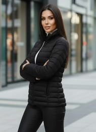 Ženska jakna črna OZONEE JS/16M9109/392Z