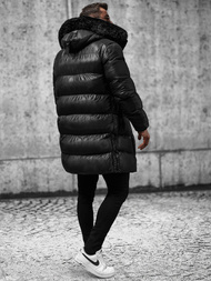 Moška zimska jakna črna OZONEE O/M800Z