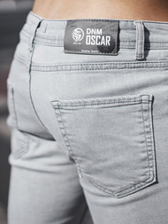 Moške kavbojke sive OZONEE DO/2463