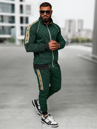 Moška trenirka zeleni OZONEE O/FF5110AB