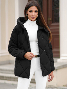 Ženska jakna črna OZONEE JS/5M3175/392Z