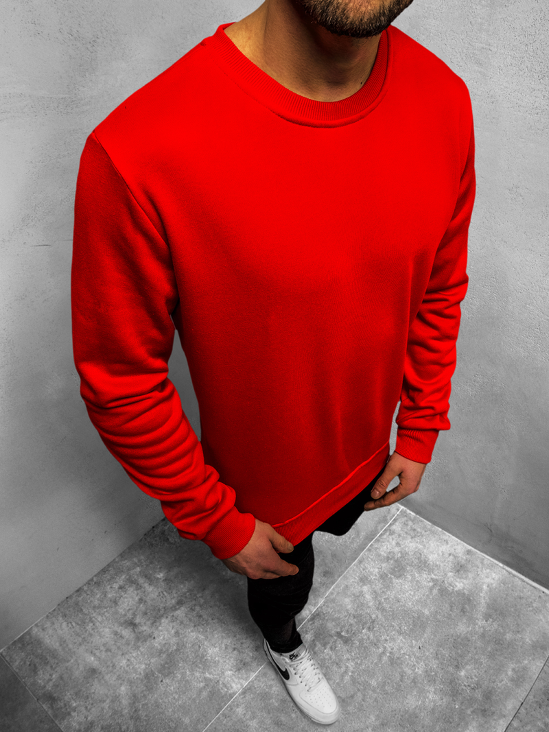 Moška jopa rdeča OZONEE JS/2018Z