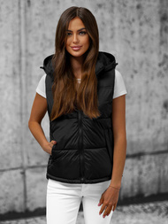 Ženski brezrokavnik črna OZONEE O/L951