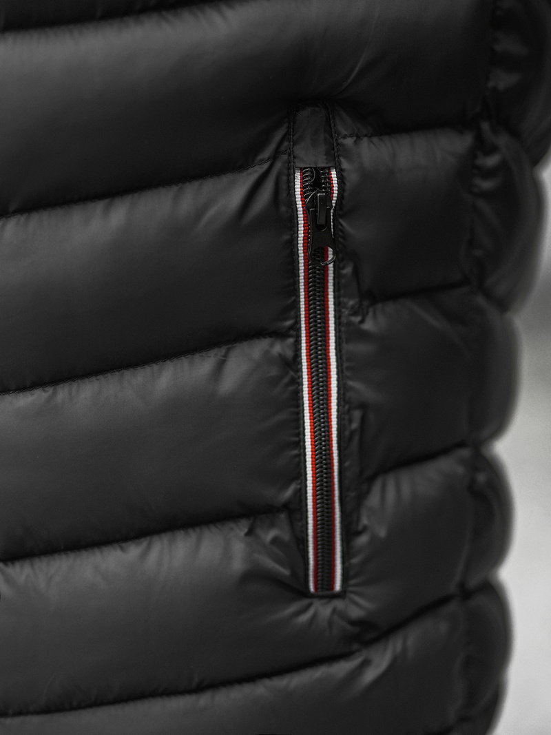 Moška prehodna jakna črna OZONEE JS/SM71