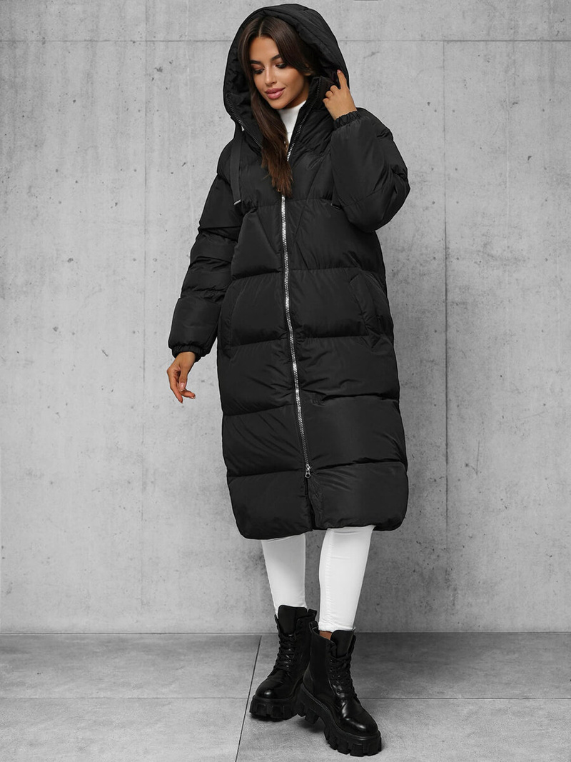 Ženska jakna črna OZONEE JS/5M3163/392Z