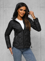 Ženska jakna črna OZONEE JS/16M9239/392