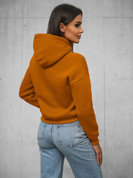 Ženska jopa s kapuco camel OZONEE O/12102