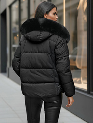 Ženska jakna črna OZONEE O/16M9179/392