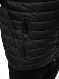 Moška prehodna jakna črna OZONEE JS/LY35