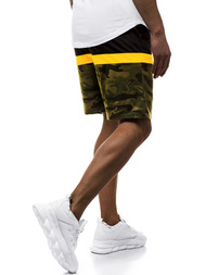 Moške kratke hlače zelene OZONEE JS/KK300157