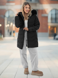 Ženska jakna črna OZONEE JS/16M9121/392Z