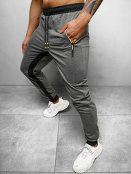 Moške športne hlače grafitne OZONEE JS/68K10357