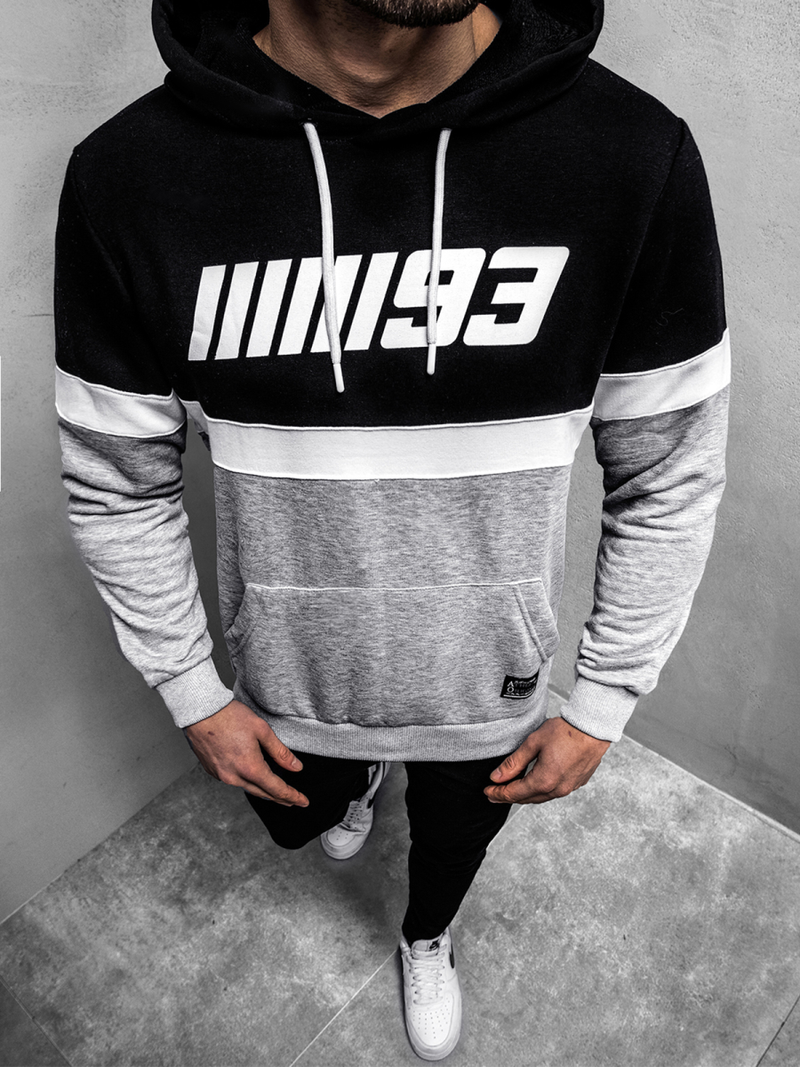 Moška jopa siva OZONEE A/0963Z