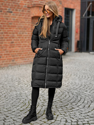 Ženska jakna črna OZONEE JS/M736/392Z