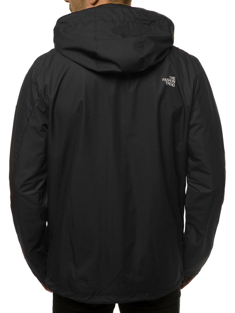 Moška prehodna jakna črna OZONEE MG/2510