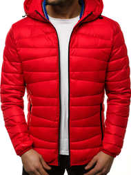 Moška prehodna jakna rdeča OZONEE JB/JP1139