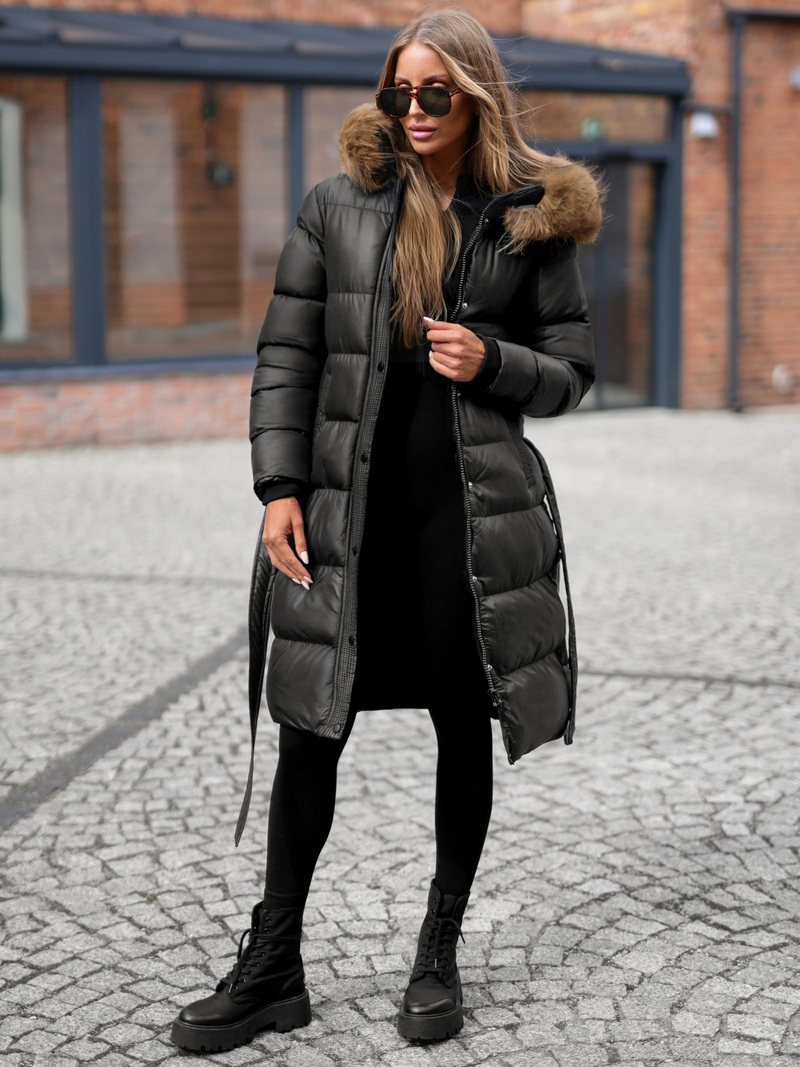 Ženska jakna črna OZONEE JS/5M3298/392Z