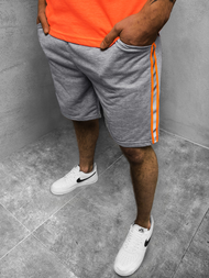 Moške kratke hlače sive OZONEE JS/KS2505Z