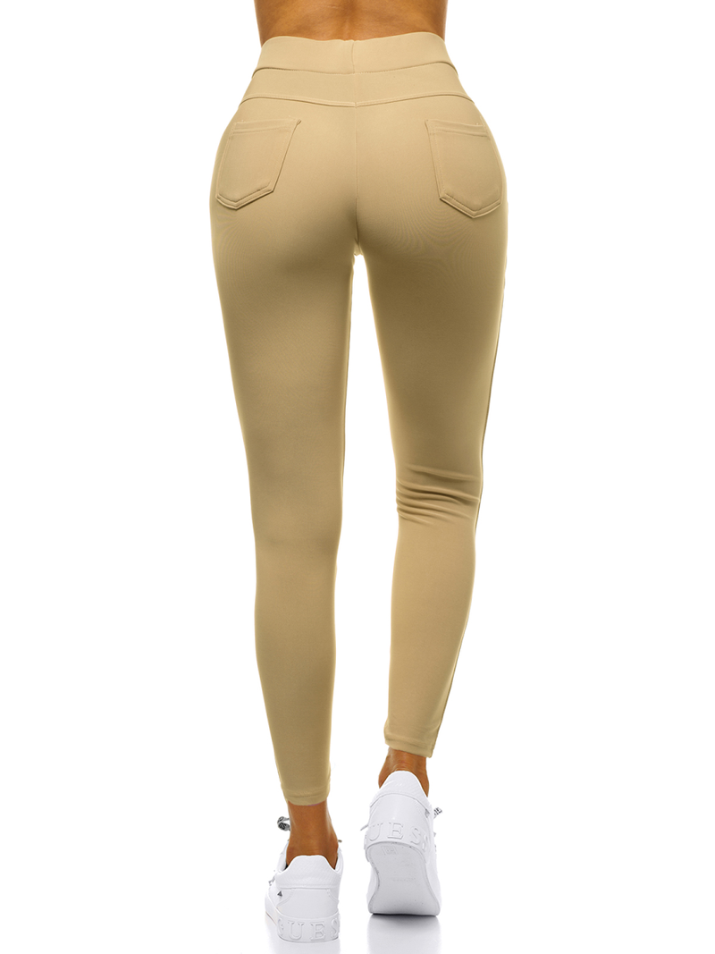 Ženske pajkice bež OZONEE JS/1040/A8