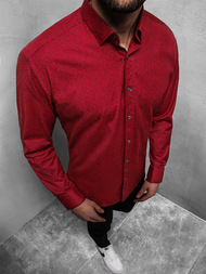 Moška srajca rdeča OZONEE B/K59Z