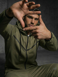 Moška trenirka kaki OZONEE JS/8C1966/29