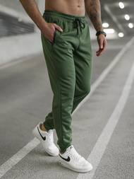 Moške športne hlače kaki OZONEE JS/17K1998/29