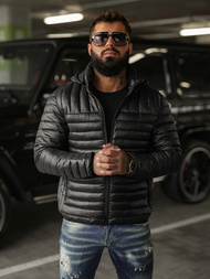 Moška jakna črna OZONEE JS/16M9336/392BZ