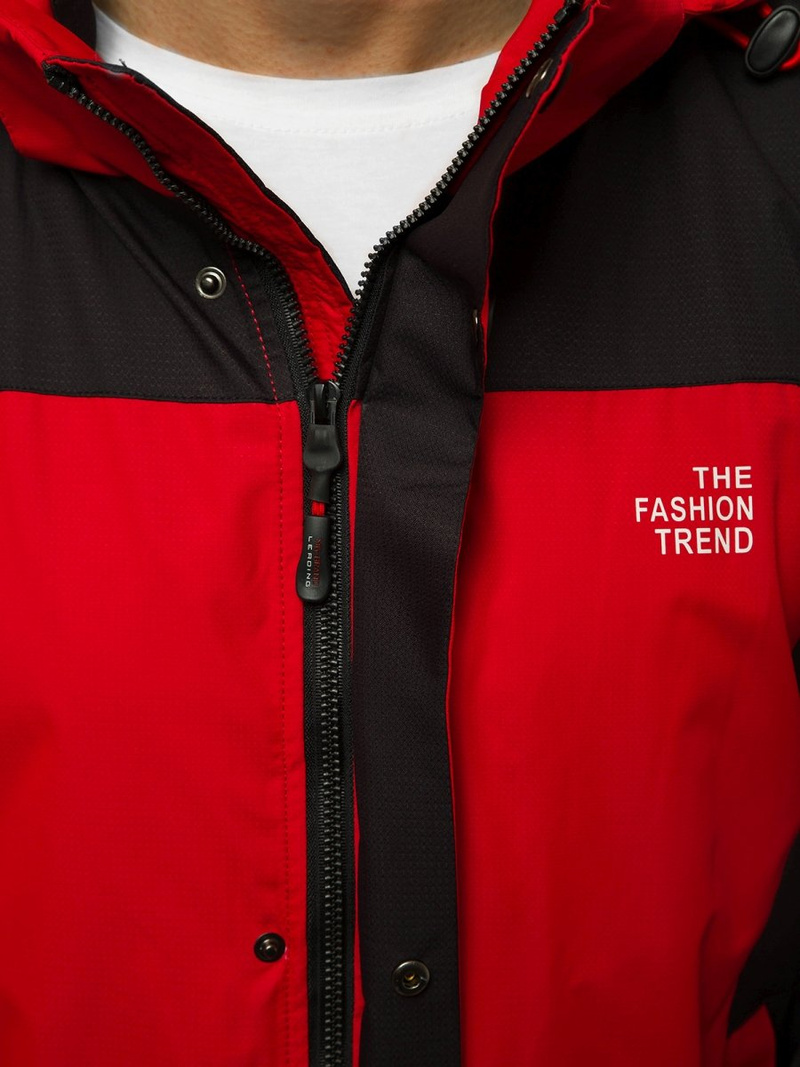 Moška prehodna jakna rdeča OZONEE MG/2512