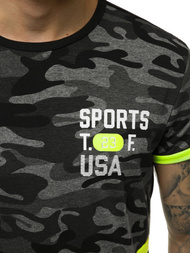 Moška majica črna OZONEE JS/SS10982