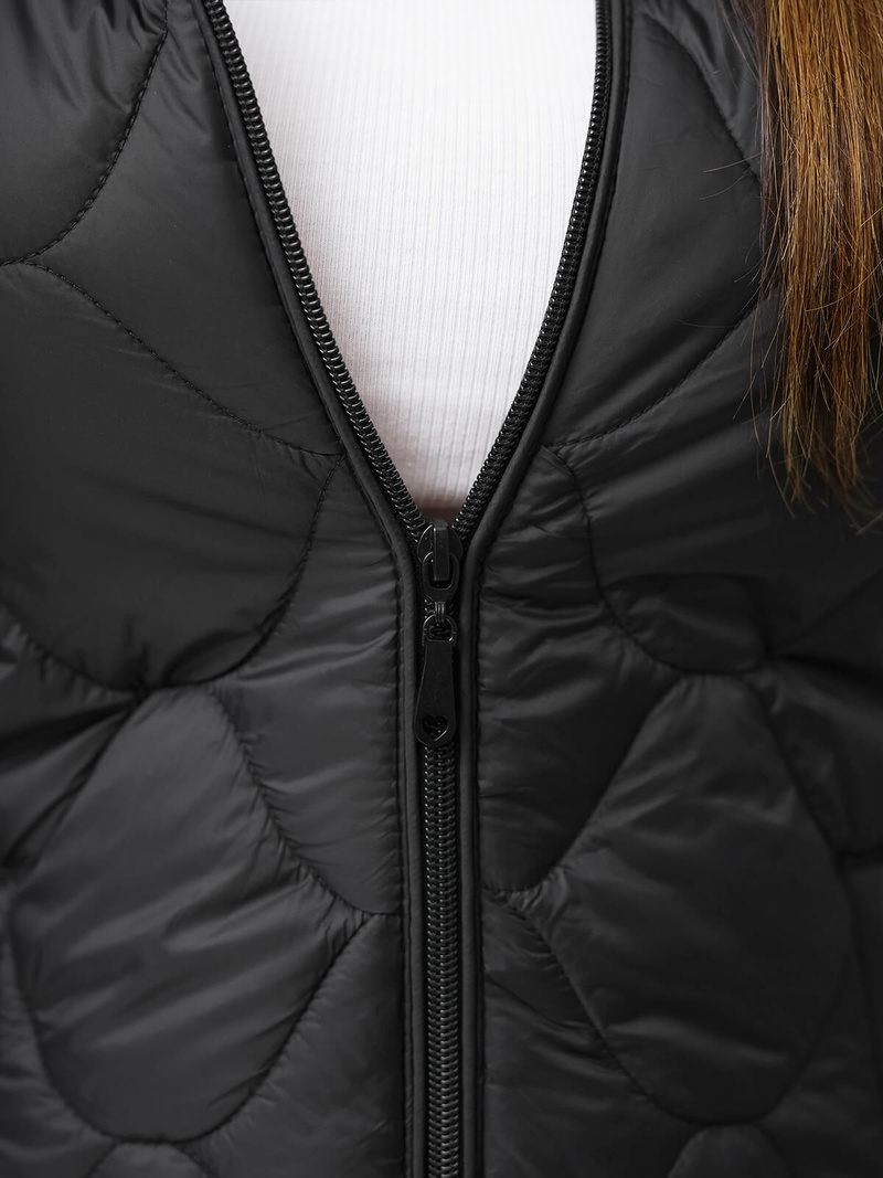 Ženska jakna črna OZONEE JS/16M9239/392