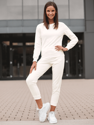 Ženski dvodelni komplet trenirka ecru OZONEE O/MB2037/21