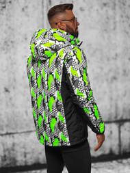 Moška jakna maskirno-zelena OZONEE JS/M36/406