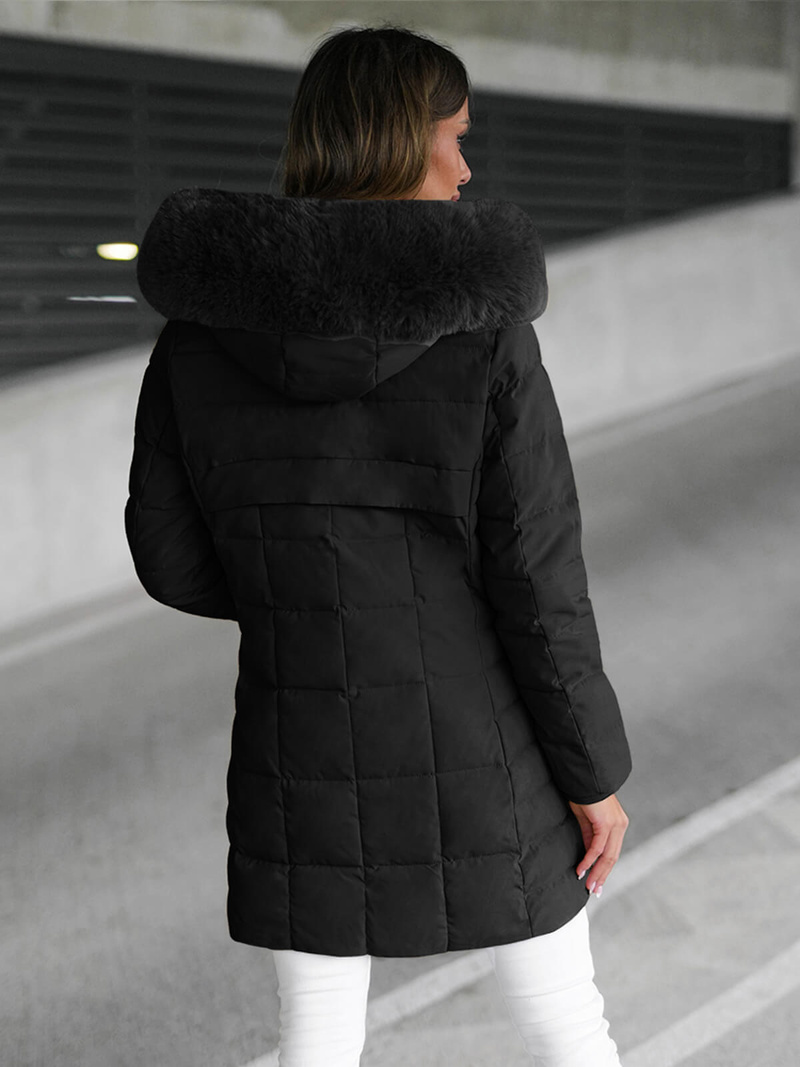 Ženska jakna črna OZONEE JS/16M9119/392Z