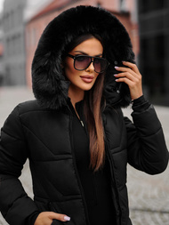 Ženska jakna črna OZONEE JS/16M9099/392Z