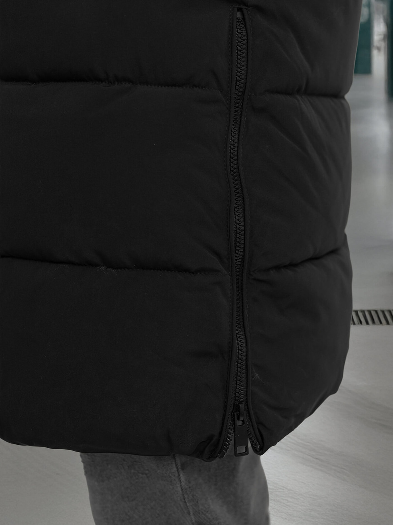 Moška zimska jakna črna OZONEE JS/25M9803/392