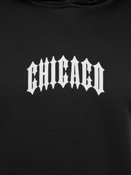 Moška jopa s kapuco črna OZONEE JS/21B1903/3