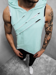 Moška majica s kapuco metina OZONEE O/1254Z