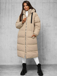 Ženska jakna bež OZONEE JS/5M3163/62Z