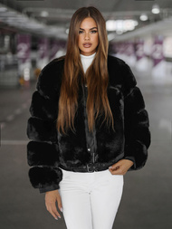 Ženska jakna črna OZONEE JS/11Z8080Z