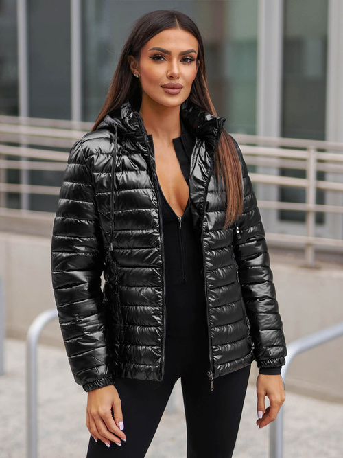 Ženska jakna črna OZONEE JS/16M9106/392