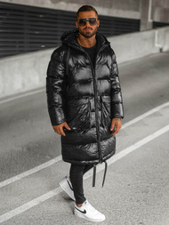 Moška zimska jakna črna OZONEE O/M3205Z