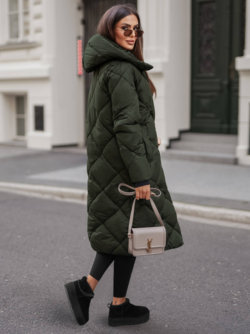 Ženska jakna zelena OZONEE JS/5M3173/136Z