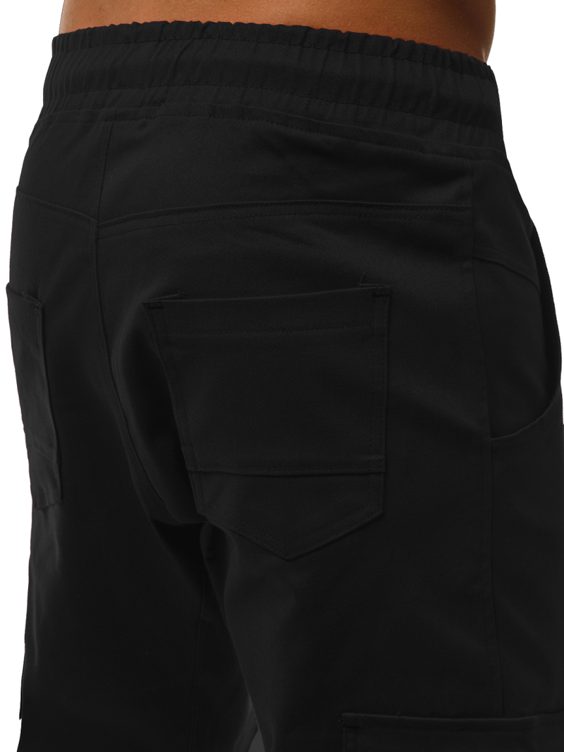 Moške hlače jogger črne OZONEE A/404