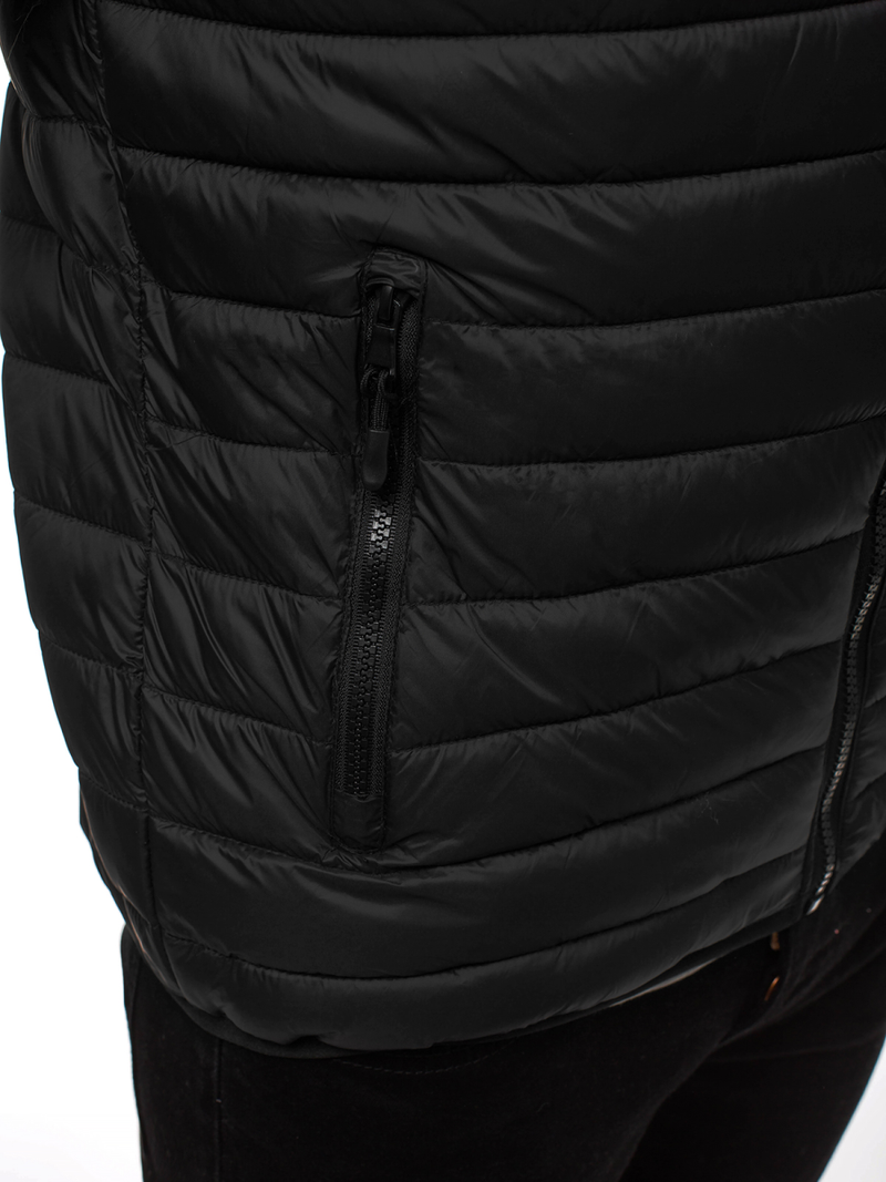 Moška prehodna jakna črna OZONEE JS/LY35