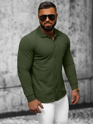 Moška jopa kaki OZONEE O/TB2262